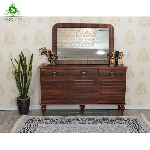 آینه و کنسول MDF وکیوم مدل 605