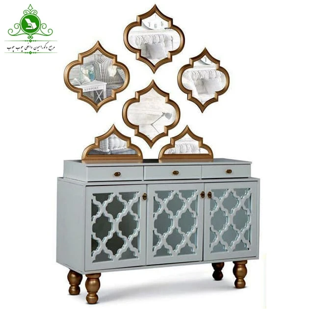 آینه و کنسول مدل تندیس
