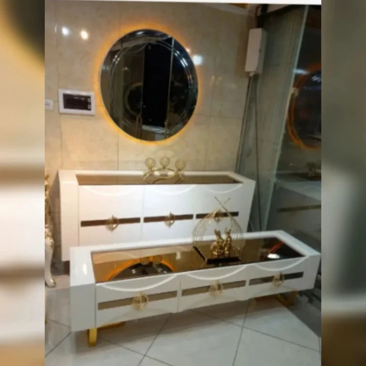 آینه و کنسول و میز تی وی(هزینه ارسال ...