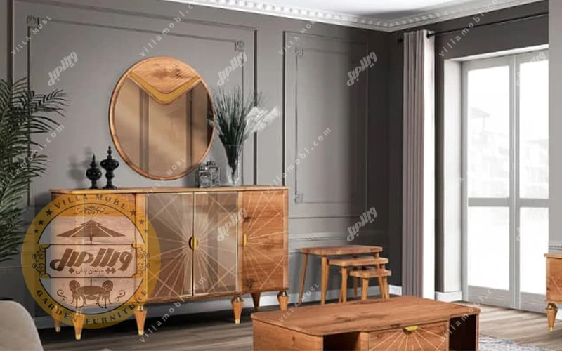 آینه کنسول مدل برلین