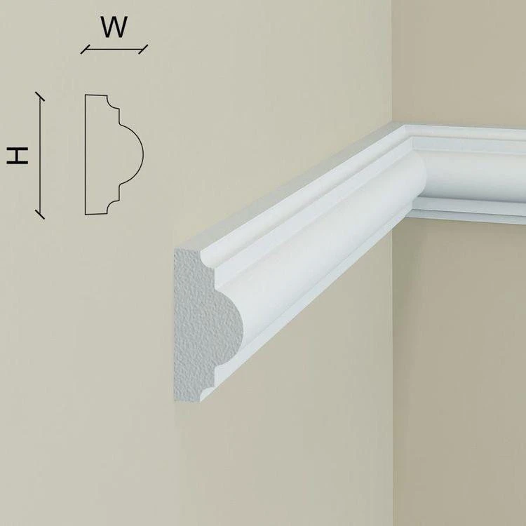 ابزار قاب بندی سفید دیواری pvc
