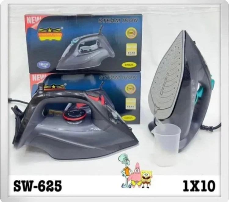 اتو بخار رومانتیک هوم مدل SW625 با کف سرامیکی ۲۲۰۰