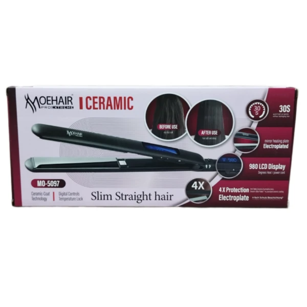 اتو مو موهایر (موهیر) سرامیکی MOEHAIR مدل MO-5097