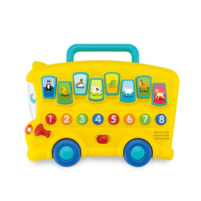 اتوبوس حیوانات آموزشی وین فاین Winfun کد00676