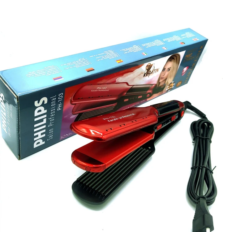 اتومو دو کاره فلیپس اصل ،ویو و صاف ،حرفه ای،سالنی ، PH-103