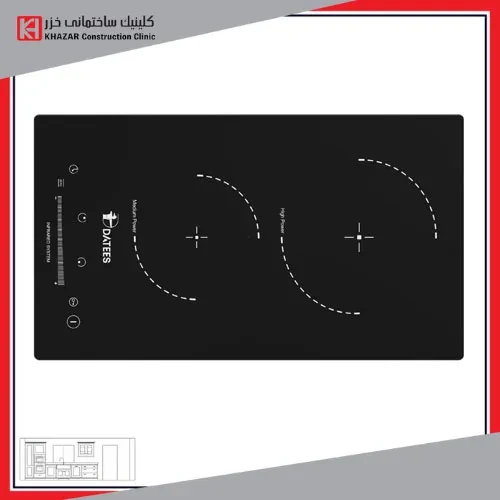 اجاق برقی DGE-253 (زه استیل)