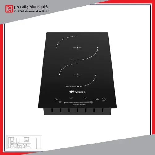 اجاق برقی داتیس مدل 253-DGE