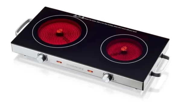اجاق دو شعله برقی هنریچ مدل Heinrichs HEK 8696
