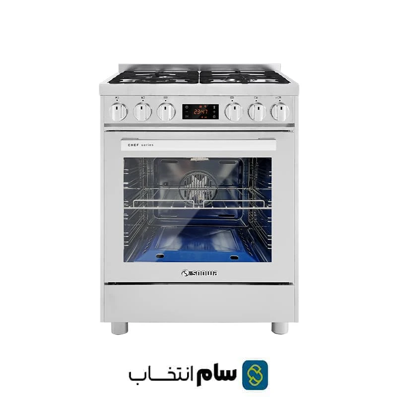 اجاق گاز 4 شعله اسنوا سری شف مدل SGC4-7121