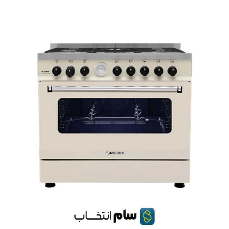 اجاق گاز 5 شعله اسنوا سری والنتینو مدل SBG-6120-02
