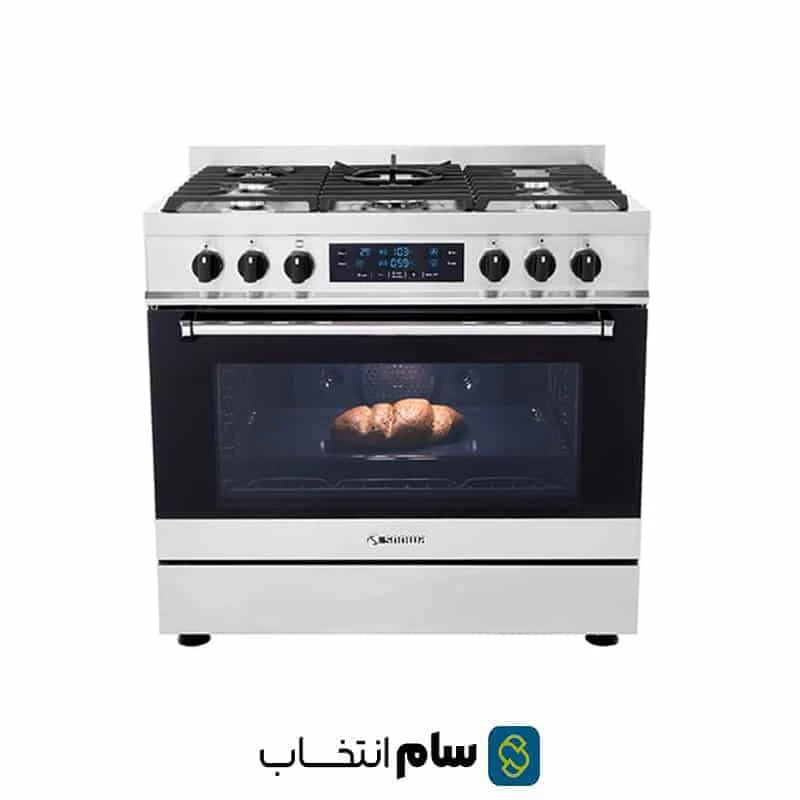 اجاق گاز 5 شعله اسنوا مدل SGC5-6212