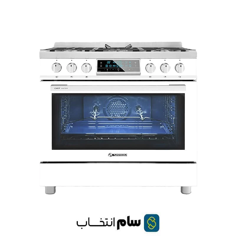 اجاق گاز 5 شعله اسنوا مدل SGC5-7112