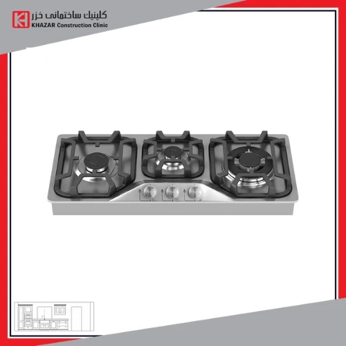 اجاق گاز استیل داتیس DS 375