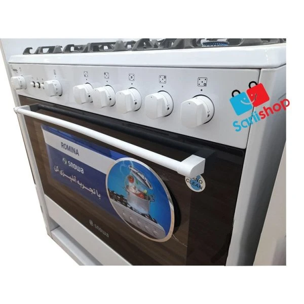 اجاق گاز اسنوا ۵ شعله فر دار رومینا مدل SGC5-11102