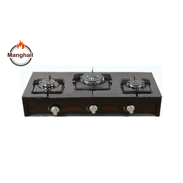 اجاق گاز دی استیل 3 شعله رومیزی