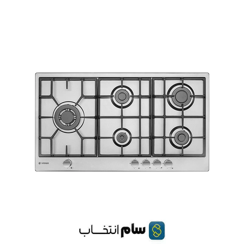 اجاق گاز صفحه‌ای 5 شعله اسنوا مدل SGH5-2211S