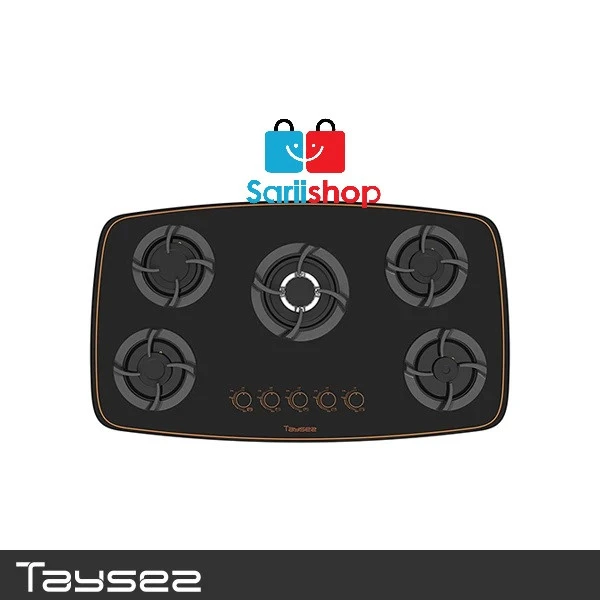 اجاق گاز صفحه ای تایسز 5 شعله مدل TBG5-1910