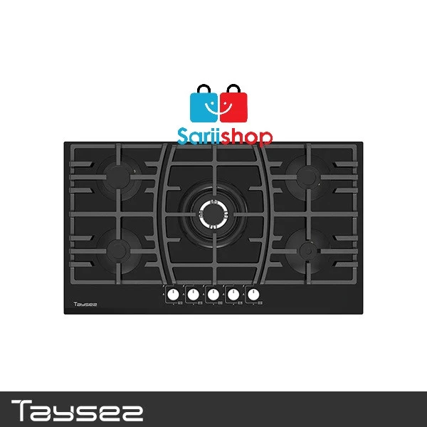 اجاق گاز صفحه ای تایسز 5 شعله مدل TBG5-1915