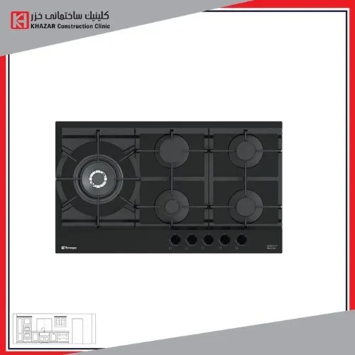 اجاق گاز صفحه ای تکنوگاز TTG-159110