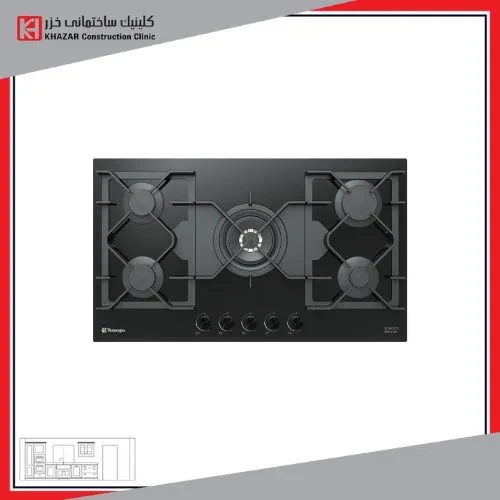 اجاق گاز صفحه ای تکنوگاز TTG-15933
