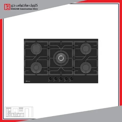 اجاق گاز صفحه ای تکنوگاز TTG-15945