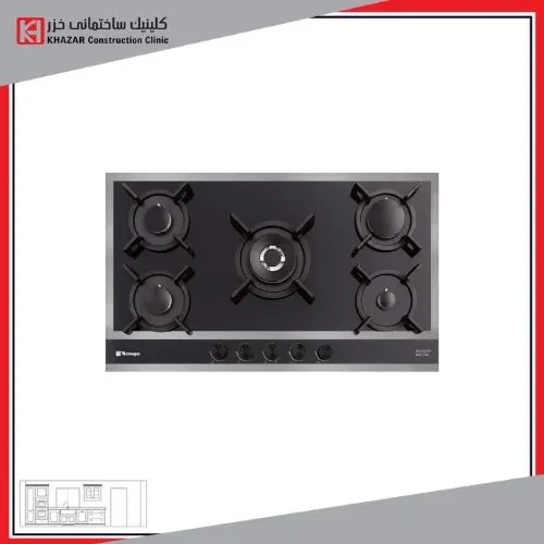 اجاق گاز صفحه ای تکنوگاز TTG-15987