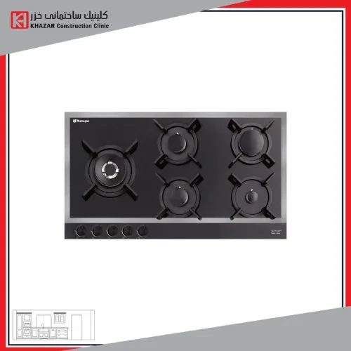 اجاق گاز صفحه ای تکنوگاز TTG-15988