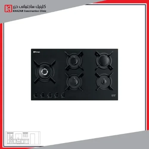 اجاق گاز صفحه ای تکنوگاز TTG-15990