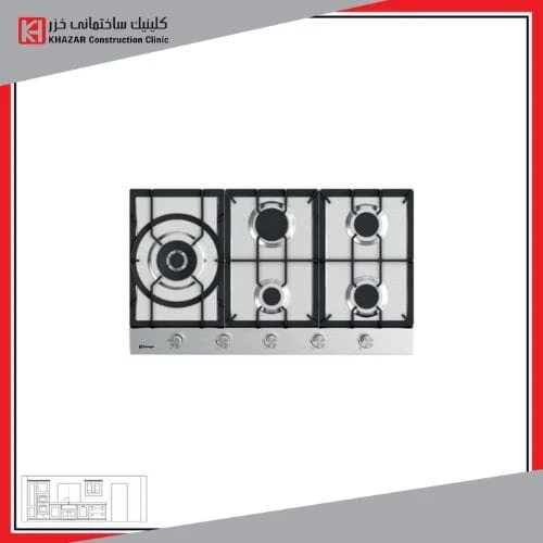 اجاق گاز صفحه ای تکنوگاز TTS-15909