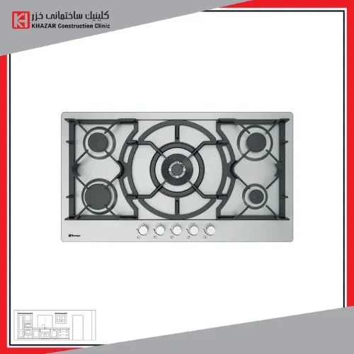 اجاق گاز صفحه ای تکنوگاز TTS-15918