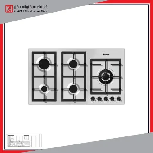 اجاق گاز صفحه ای تکنوگاز TTS-15921