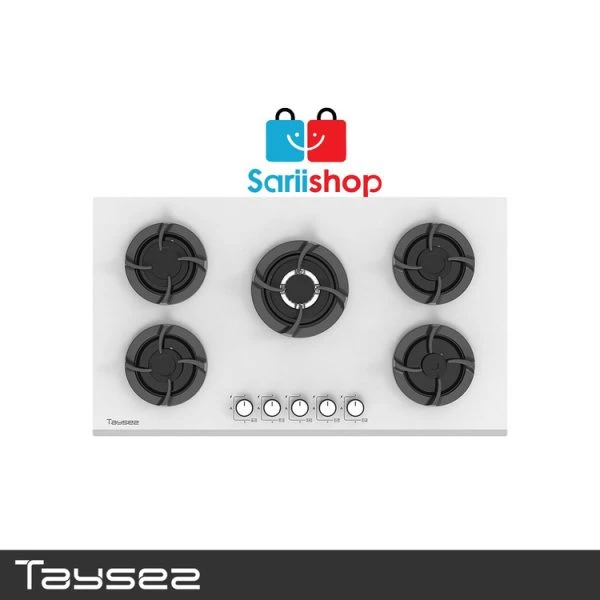 اجاق گاز صفحه‌ ای شیشه‌ ای تایسز TBG5-1909