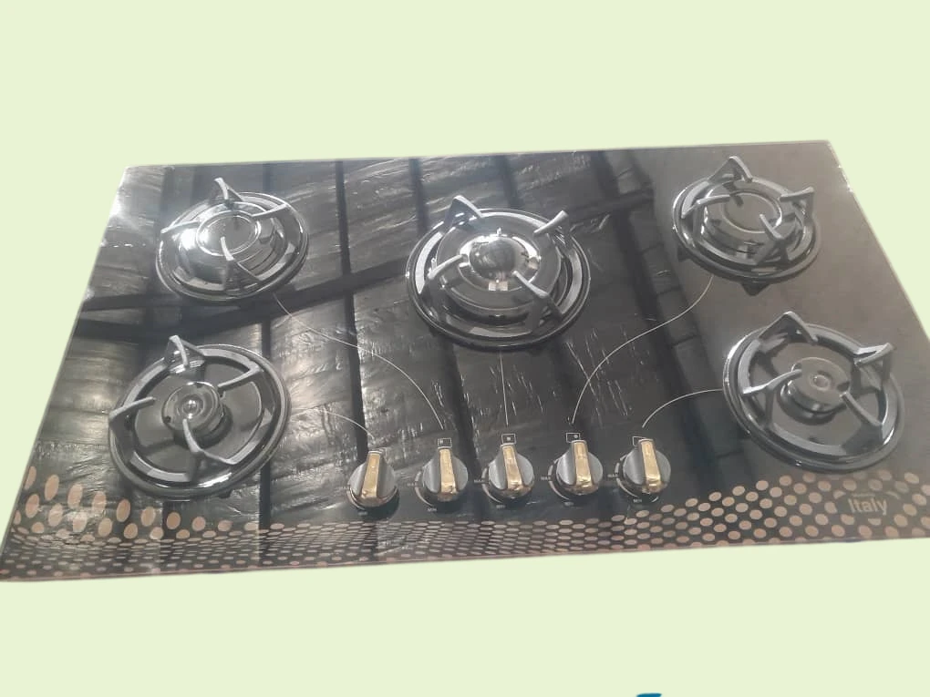 اجاق گاز صفحه ای شیشه ای روی کابینت مدل M.P.1