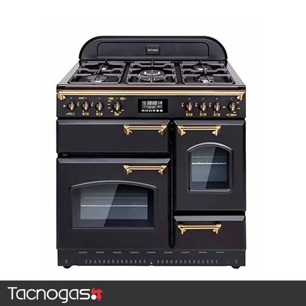 اجاق گاز مبله تاکنوگاز سری فالکون 5 شعله مدل FALCON-L5B-BB GOLD