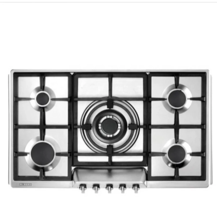 اجاق گاز پنج شعله مدل S5907 استیل البرز (پس کرایه)