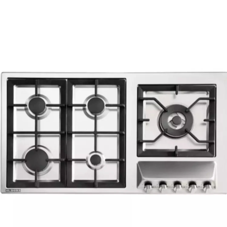 اجاق گاز پنج شعله مدل S5909 استیل البرز (پس کرایه)