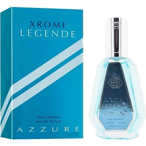اد‌کلن فراگرنس (fragrance) ایکس روم لجند xrome legende حجم ۵۰ میل