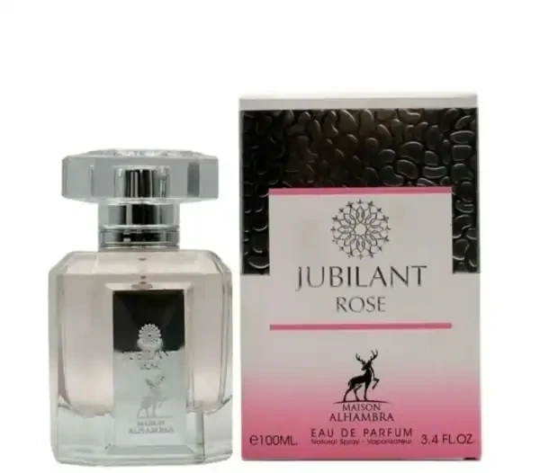 ادو پرفیوم زنانه JUBILANT ROSE (جوبیلانت رز) حجم 100 میلی (الحمبرا)