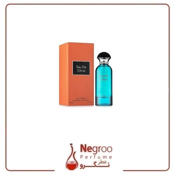 ادو پرفیوم مردانه فراگرنس ورد مدل eau de citrus حجم 80 میلی لیتر