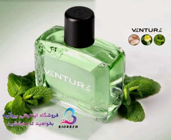 ادوتویلت مردانه ونچور سبز اوریفلیم با رایحه نعناع Oriflame MEN’S FRAGRANCE Eau de Toilette Venture کد محصول 42510 ❤️