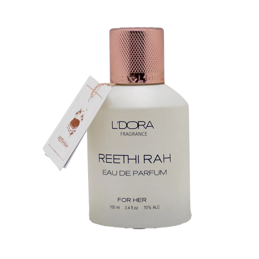 ادوپرفیوم زنانه مدل REETHI RAH لدورا فرگرنس 100 میلی‌لیتر