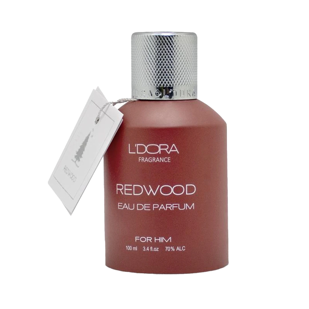 ادوپرفیوم مردانه مدل REDWOOD لدورا فرگرنس 100 میلی‌لیتر