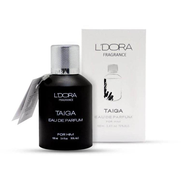 ادوپرفیوم مردانه مدل TAIGA لدورا فرگرنس 100 میلی‌لیتر