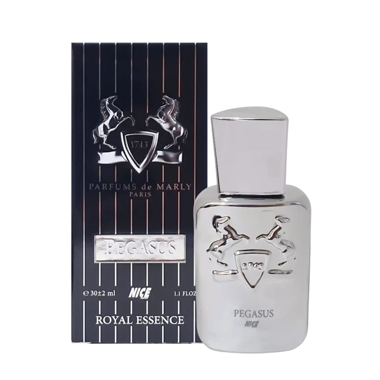 ادوپرفیوم مردانه نایس پاپت Nice مدل مارلی پگاسوس Marly Pegasus حجم 30 میلی لیتر طرح مارک