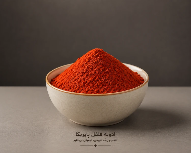 ادویه فلفل پاپریکا ۵۰گرم (بسته بندی فروشگاهی)