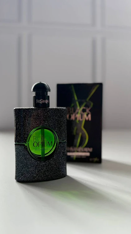 ادکلن ایو سن لورن بلک اوپیوم ایلیسیت گرین | YSL Black Opium Illicit Green زنانه