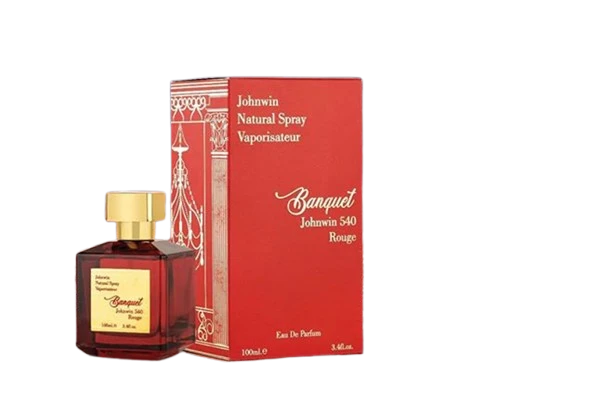 ادکلن باکارات رژ 540 قرمز جانوین 100 میل (BANQUET ROUGH 540 JOHNWIN)