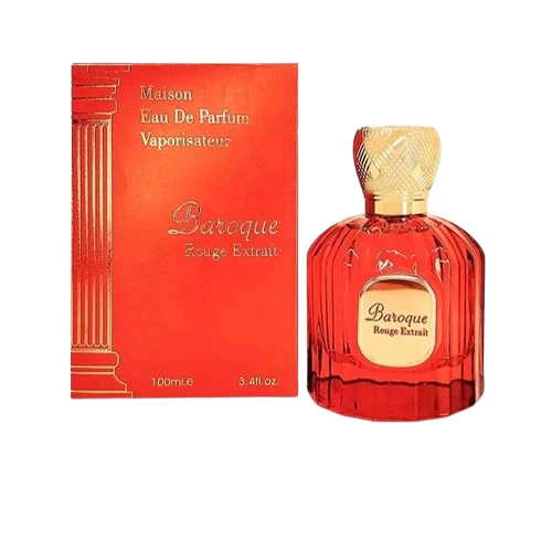 ادکلن باکارات رژ اکستریت قرمز الحمبرا 100 میل (BAROQUE ROUGE EXTRAIT ALHAMBRA)