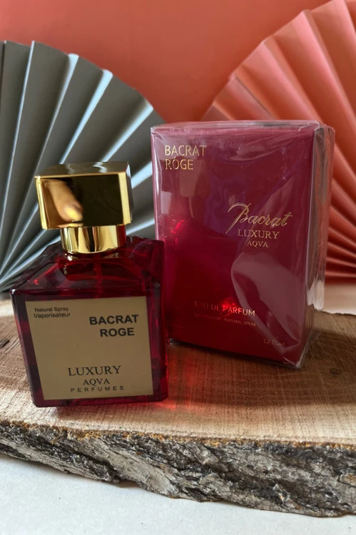 ادکلن باکرات رژ از برند Luxury aqva حجم 50 ml