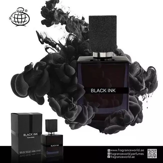 ادکلن بلک اینک مشابه با لالیک مشکی فرگرانس ورد (BLACK INK FRAGRANCE)